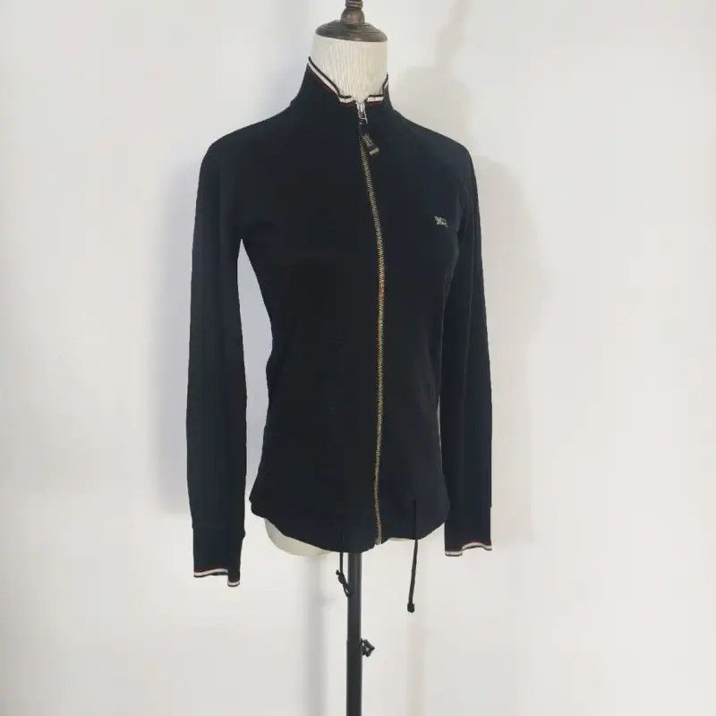 Burberry Burberry Black Cotton Long Sleeve Cardigan Size M / US 6-8 / IT 42-44 - 3 Thumbnail