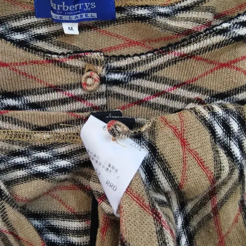 Burberry Burberry Khaki Wool Blend Long Sleeve Cardigan Size M / US 6-8 / IT 42-44 - 6 Thumbnail