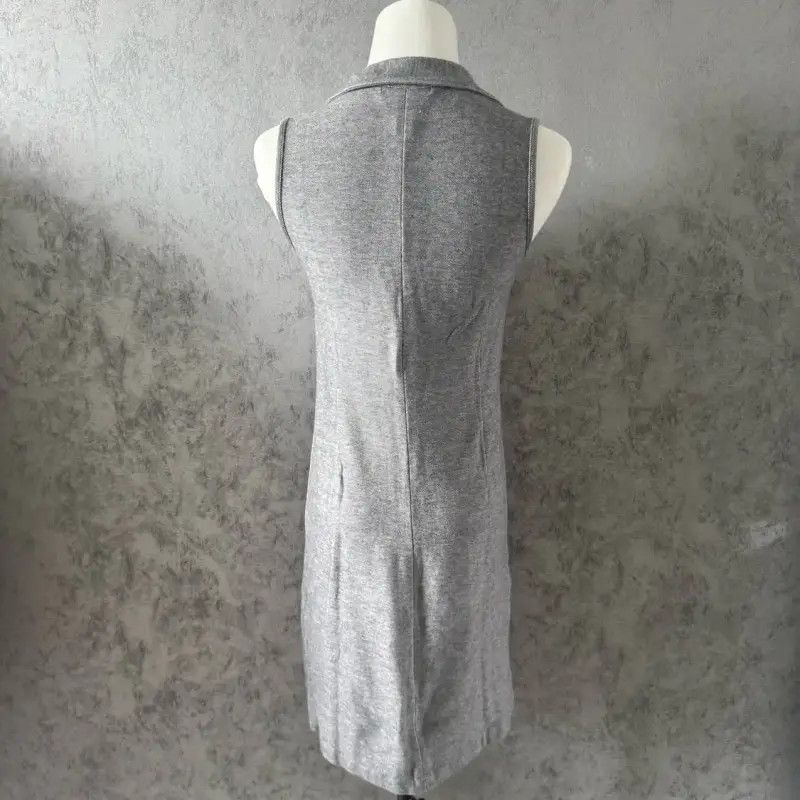Burberry Burberry Sleeveless Gray Dress for Women Size M / US 6-8 / IT 42-44 - 5 Thumbnail
