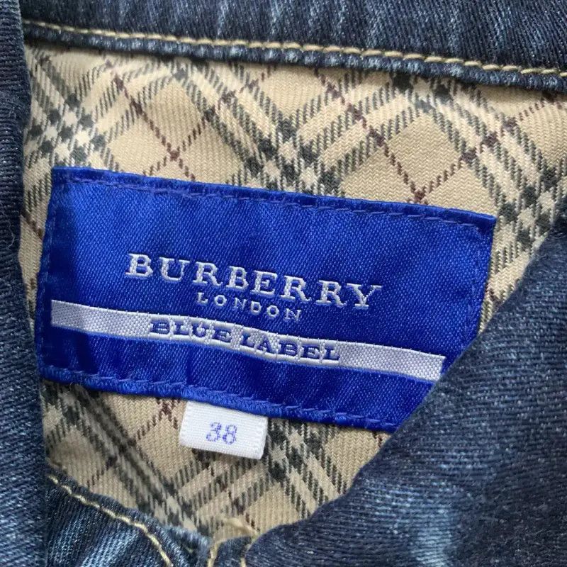 Burberry Burberry Women's Blue Cotton Jacket Size M / US 6-8 / IT 42-44 - 6 Thumbnail