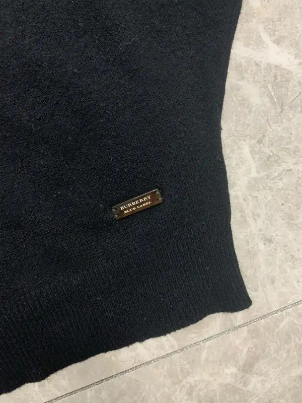 Burberry Burberry Black Wool Crew Neck Women's Knit Sweater Size M / US 6-8 / IT 42-44 - 8 Thumbnail