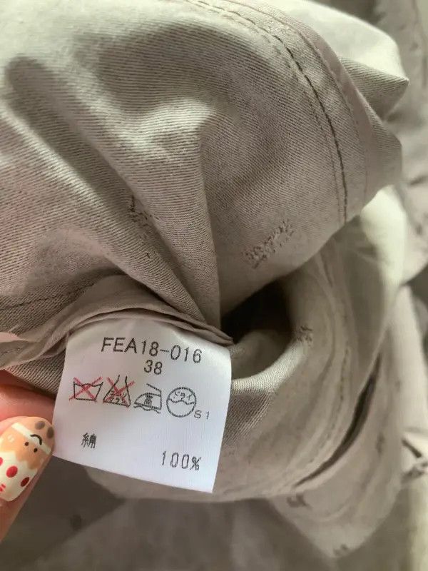 Burberry Burberry Gray Cotton Women's Jacket Size M / US 6-8 / IT 42-44 - 10 Thumbnail