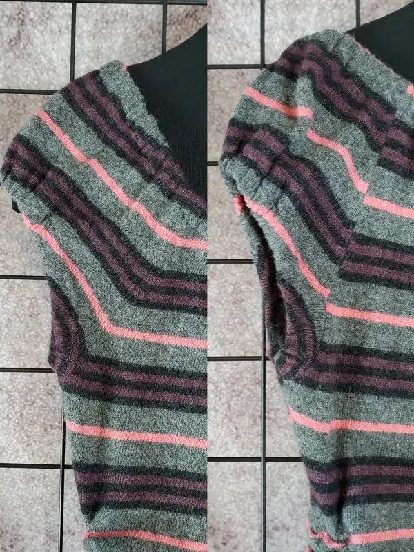 Burberry Burberry Women's Striped Cashmere Blend Knit Top Size M / US 6-8 / IT 42-44 - 8 Thumbnail