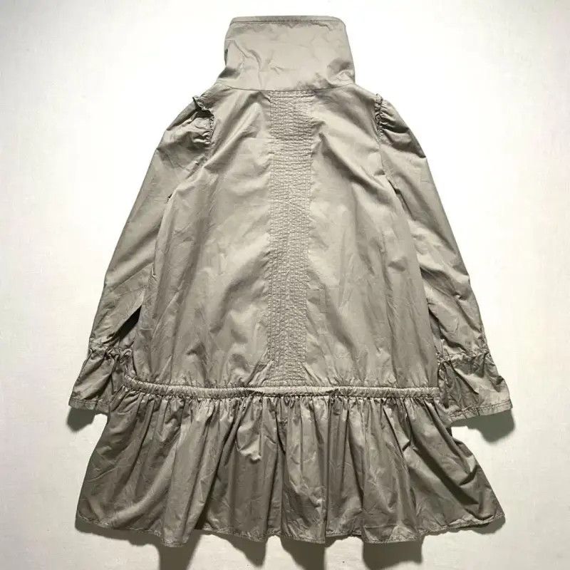 Burberry Burberry Silver Cotton Mid-Length Coat Size M / US 6-8 / IT 42-44 - 2 Thumbnail
