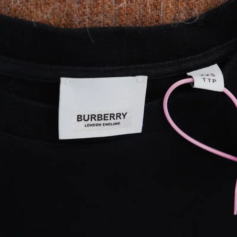 Burberry Burberry Black Logo Short Sleeve T-Shirt Size XXS / US 00 / IT 34 - 3 Thumbnail