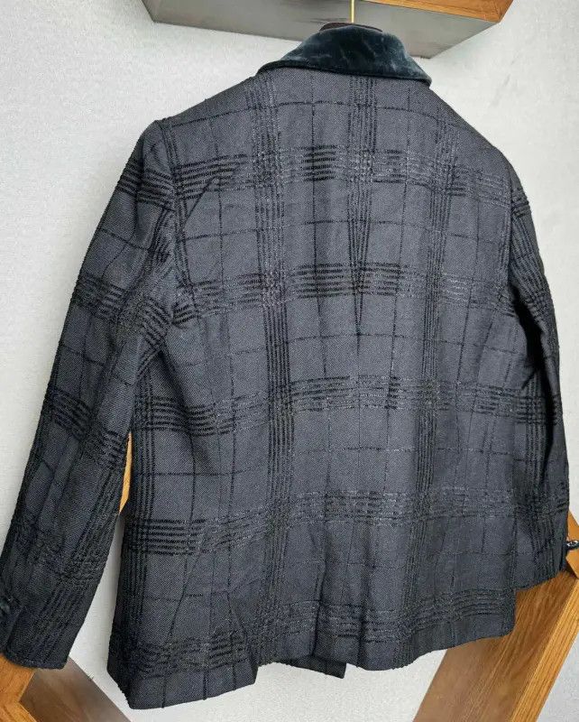 Burberry Burberry Black Wool Blend Women's Cardigan Size ONE SIZE - 6 Thumbnail