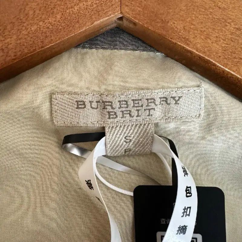 Burberry Burberry Women's Light Brown Cotton Shirt Size S / US 4 / IT 40 - 3 Thumbnail