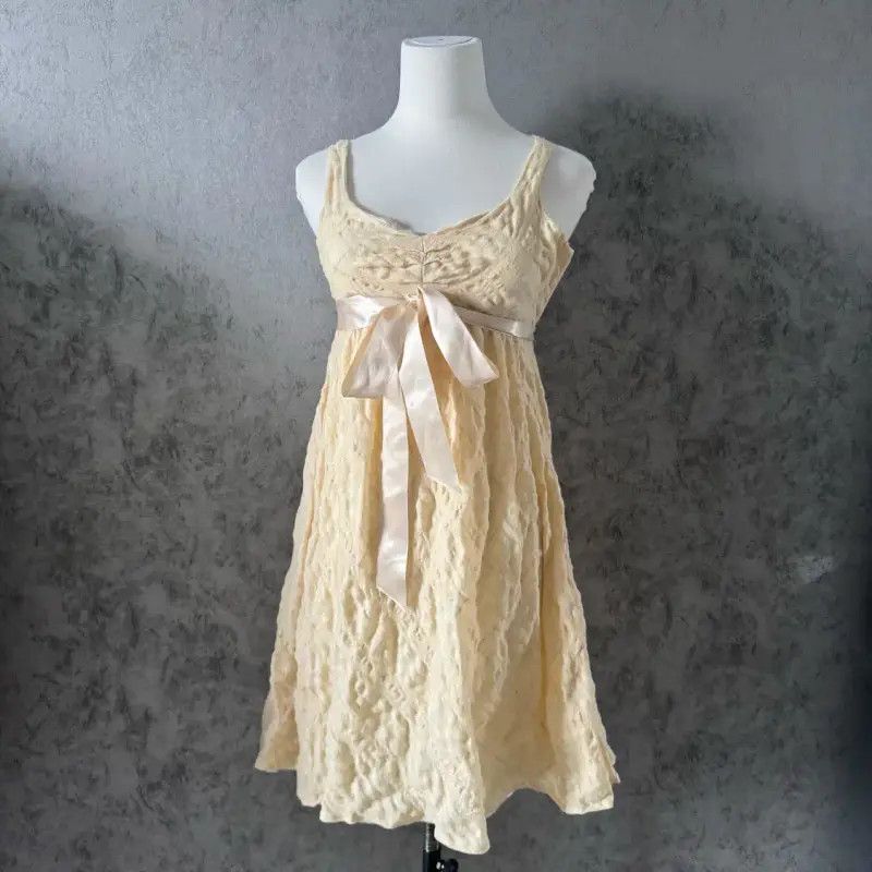 Burberry Burberry Beige Wool Blend Sleeveless Dress Size S / US 4 / IT 40 - 2 Thumbnail