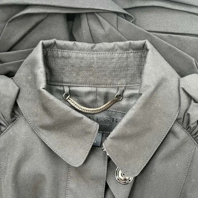 Burberry Burberry Women's Black Cotton Jacket Size S Size S / US 4 / IT 40 - 4 Thumbnail