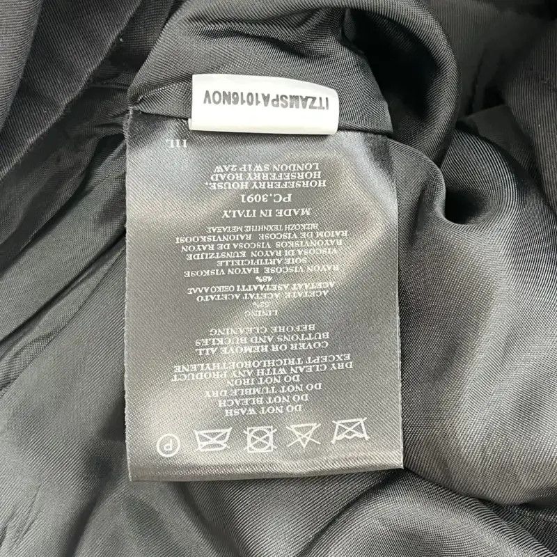 Burberry Burberry Women's Black Cotton Jacket Size S Size S / US 4 / IT 40 - 7 Thumbnail