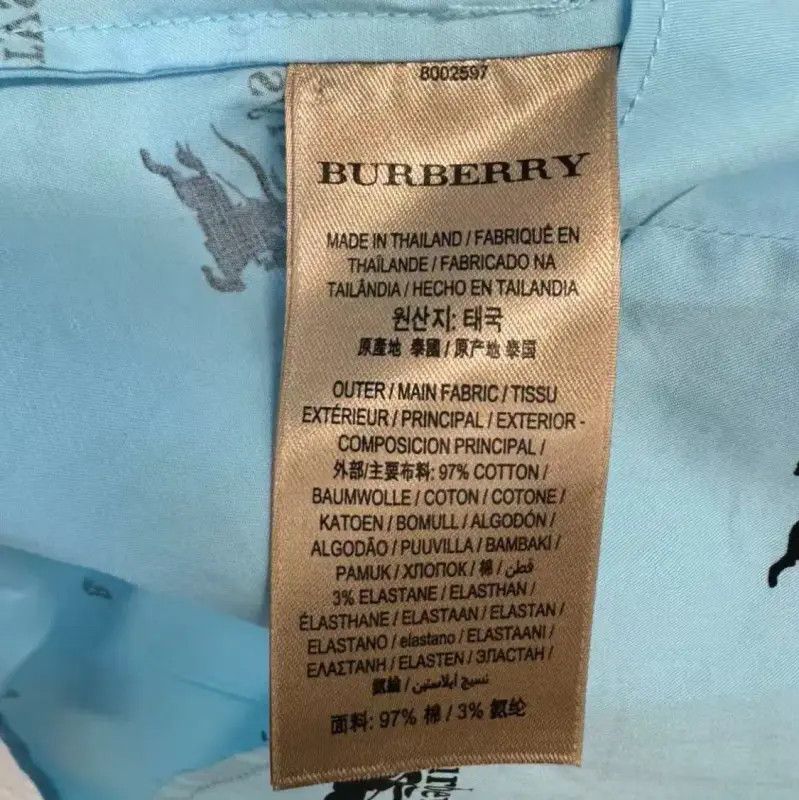 Burberry Burberry Light Blue Women's Shirt Size S Size S / US 4 / IT 40 - 5 Thumbnail