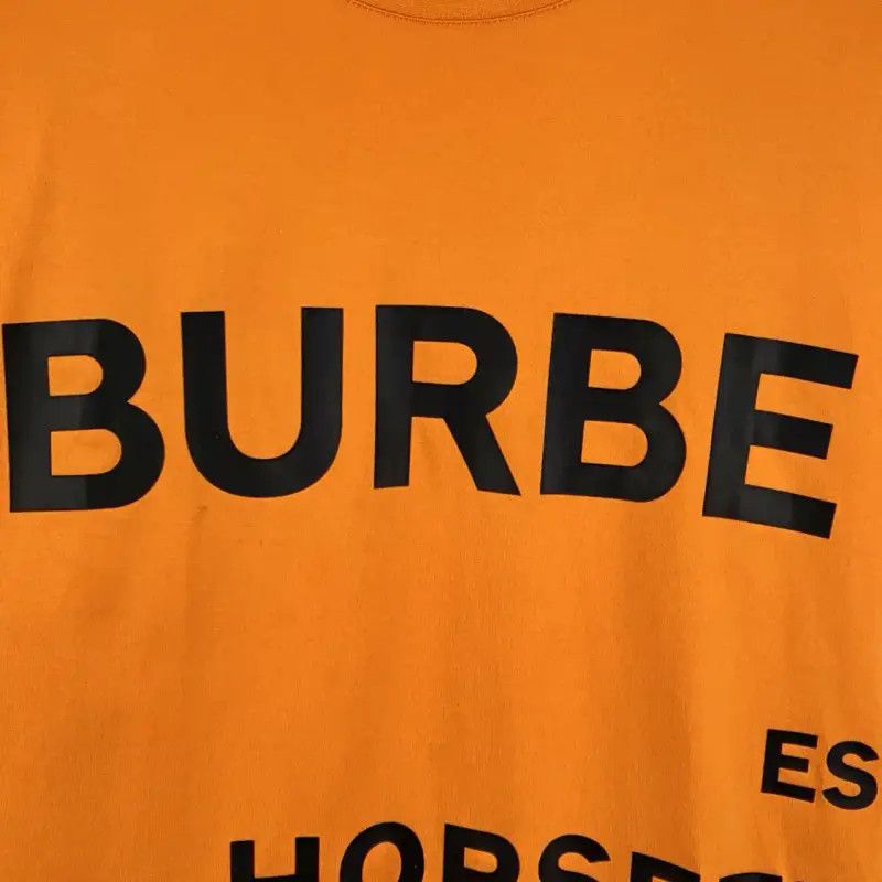 Burberry Burberry Orange Cotton Women's T-Shirt Size XS / US 0-2 / IT 36-38 - 4 Thumbnail