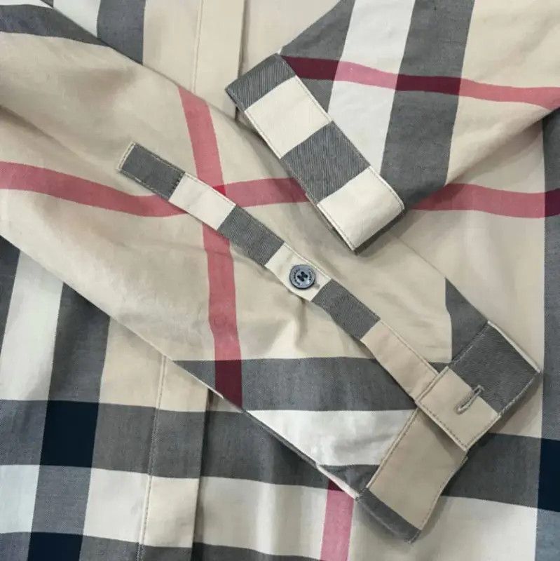 Burberry Burberry Women's Long Sleeve Check Shirt Size XS / US 0-2 / IT 36-38 - 4 Thumbnail