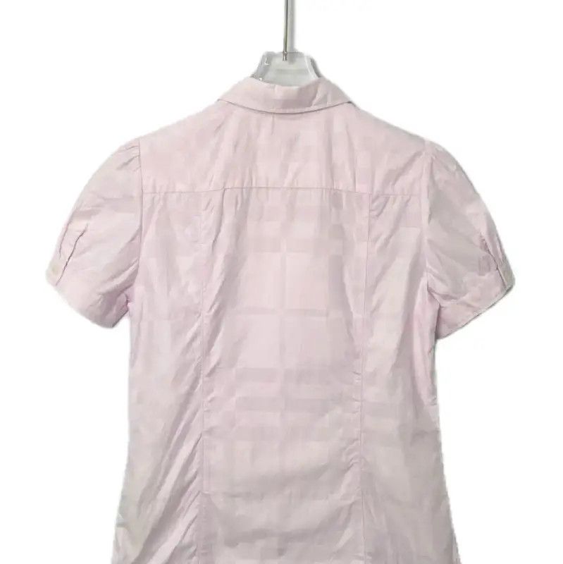 Burberry Burberry Pink Cotton Women's Shirt Size S / US 4 / IT 40 - 2 Thumbnail