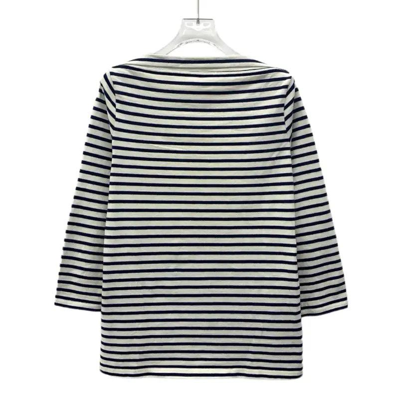 Burberry Burberry Striped Cotton T-Shirt for Women Size M / US 6-8 / IT 42-44 - 2 Thumbnail