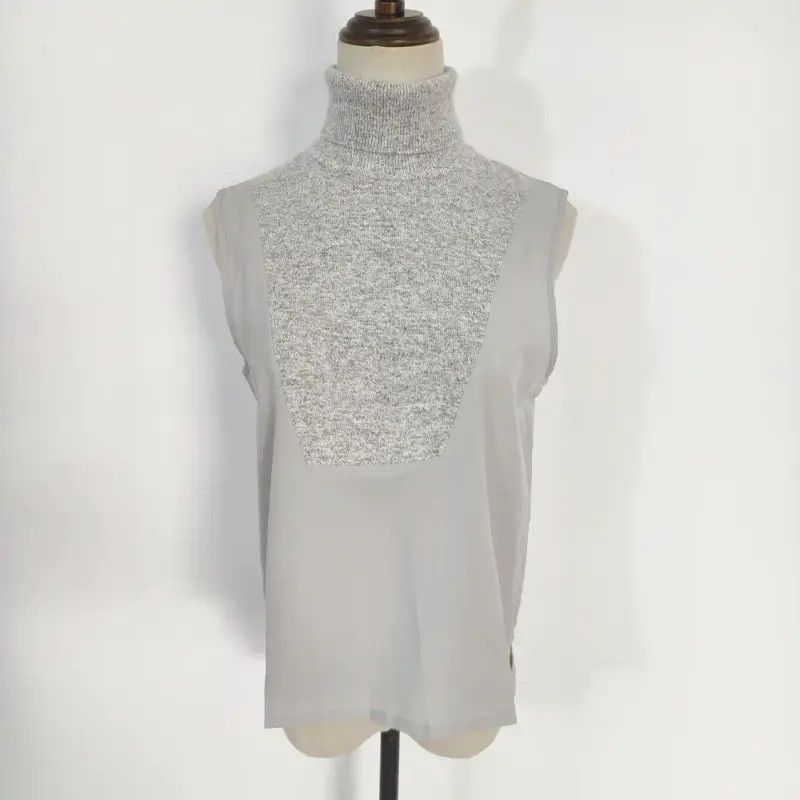 Burberry Burberry Women's Gray Wool Blend Long Sleeve Sweater Size M / US 6-8 / IT 42-44 - 6 Thumbnail