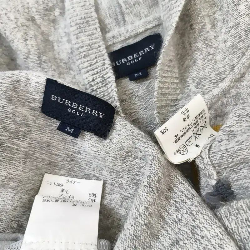 Burberry Burberry Women's Gray Wool Blend Long Sleeve Sweater Size M / US 6-8 / IT 42-44 - 8 Thumbnail