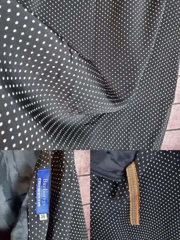 Burberry Burberry Black Polka Dot Skirt, Size S Size 23" - 4 Thumbnail