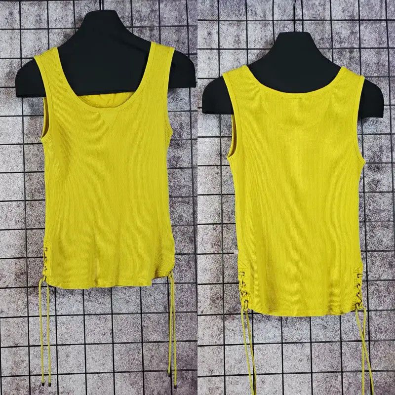 Burberry Burberry Summer Yellow Silk Blend Top Size S / US 4 / IT 40 - 3 Thumbnail