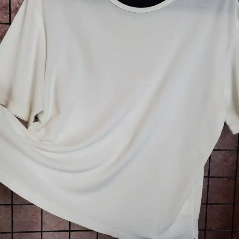 Burberry Burberry White Cotton Tee with Logo Size L / US 10 / IT 46 - 8 Thumbnail