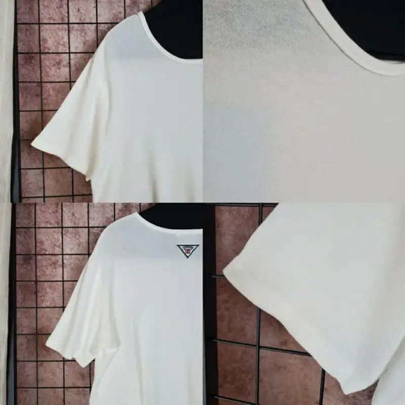 Burberry Burberry White Cotton Tee with Logo Size L / US 10 / IT 46 - 5 Thumbnail