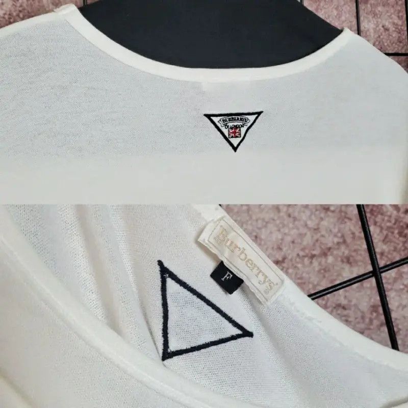 Burberry Burberry White Cotton Tee with Logo Size L / US 10 / IT 46 - 6 Thumbnail