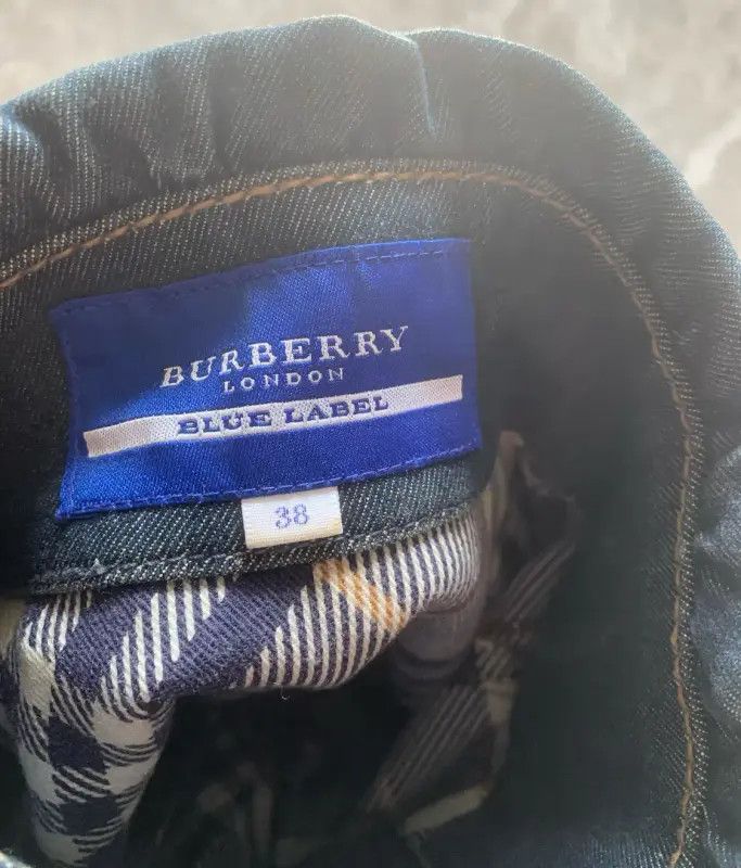 Burberry Burberry Blue Cotton Jacket for Women Size M / US 6-8 / IT 42-44 - 6 Thumbnail