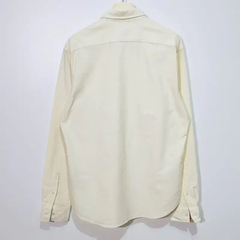 Burberry Burberry Beige Polyester Women's Button-Up Shirt Size M / US 6-8 / IT 42-44 - 2 Thumbnail