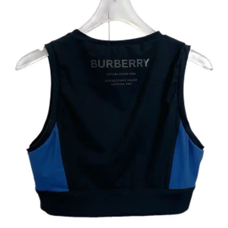 Burberry Burberry Black Nylon Summer Cropped T-Shirt Size S / US 4 / IT 40 - 3 Thumbnail