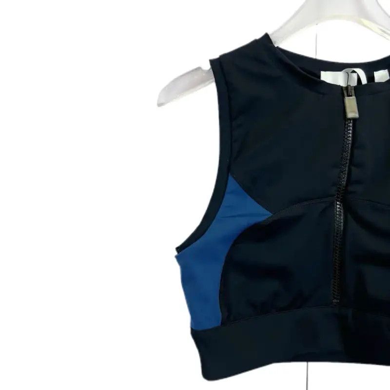 Burberry Burberry Black Nylon Summer Cropped T-Shirt Size S / US 4 / IT 40 - 5 Thumbnail