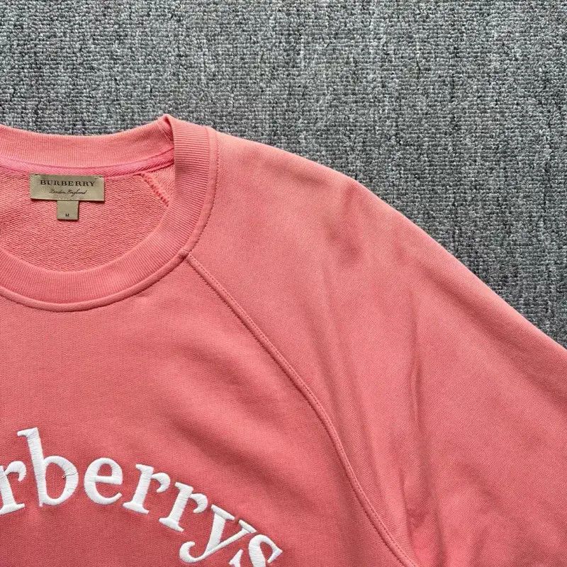 Burberry Burberry Pink Cotton Sweater for Women Size M / US 6-8 / IT 42-44 - 3 Thumbnail