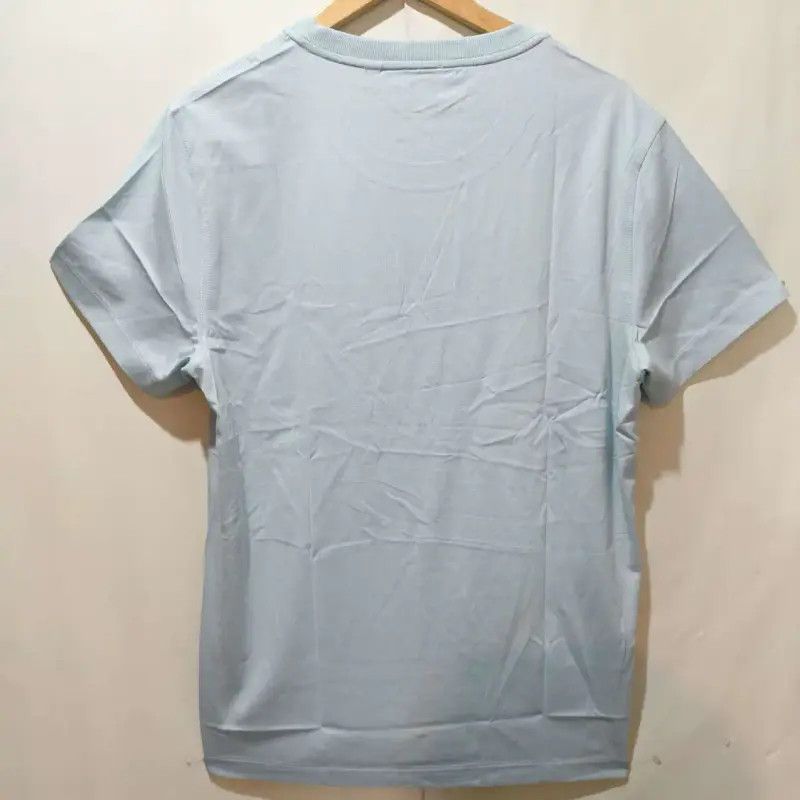 Burberry Burberry Light Blue Embroidered Short Sleeve T-Shirt Size XXS / US 00 / IT 34 - 2 Thumbnail