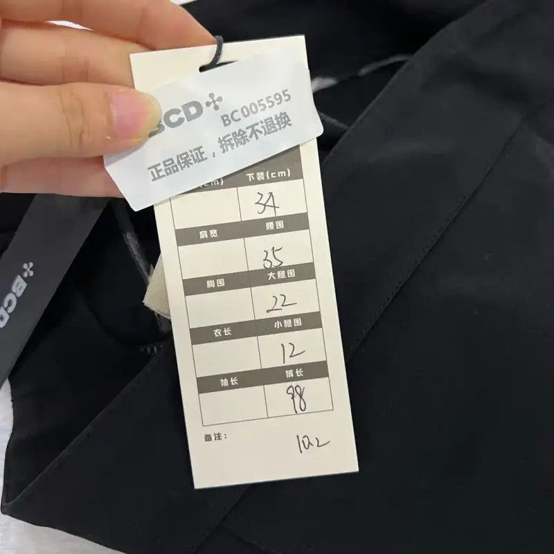 Burberry Burberry Black Cotton Casual Women's Pants Size 28" / US 6 / IT 42 - 5 Thumbnail