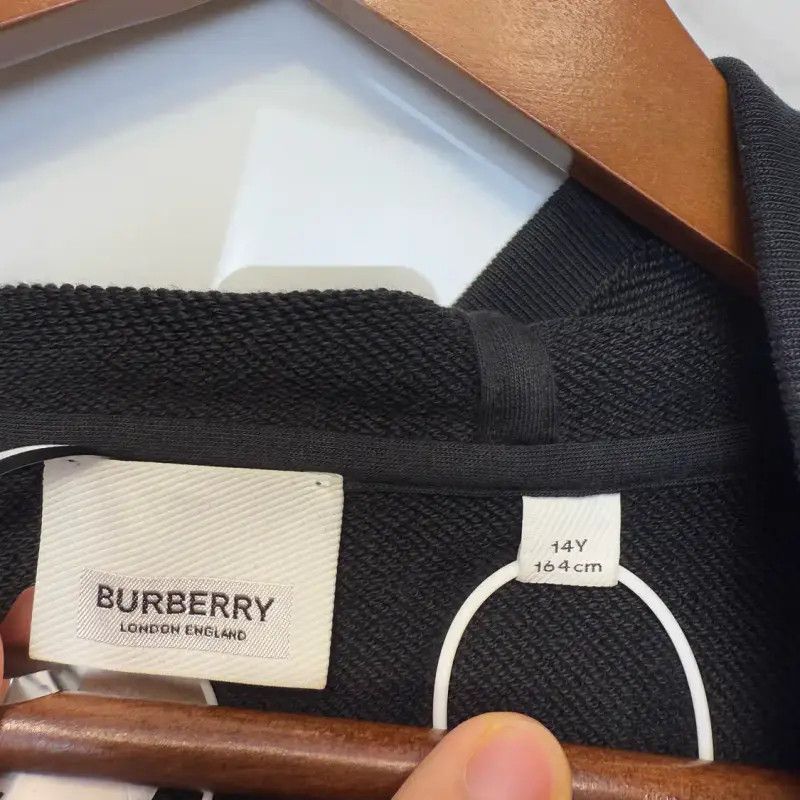 Burberry Burberry Black Cotton Houndstooth Jacket for Women Size L / US 10 / IT 46 - 4 Thumbnail