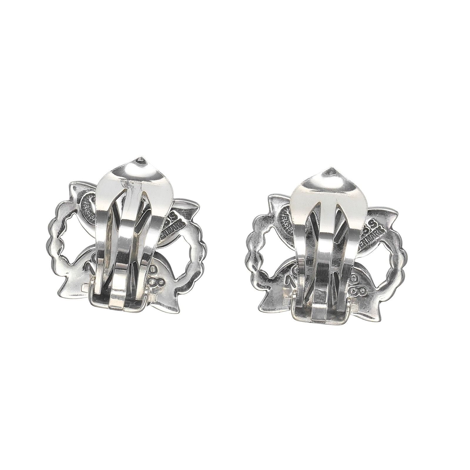 Other Other Georg Jensen Edelweiss Silver 925 Earrings Metal Earrings DUTY FREE for USA Size ONE SIZE - 3 Thumbnail