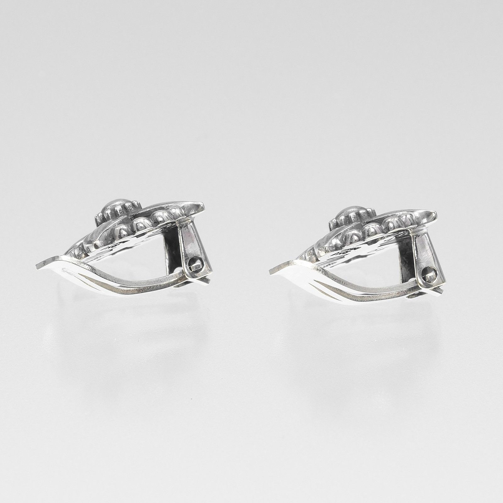 Other Other Georg Jensen Edelweiss Silver 925 Earrings Metal Earrings DUTY FREE for USA Size ONE SIZE - 6 Thumbnail