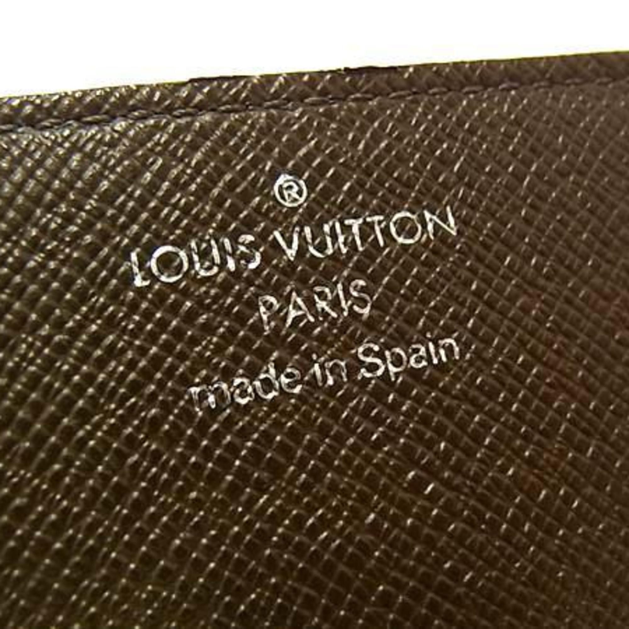 Louis Vuitton LOUIS VUITTON Taiga Envelope Carte de Visite Business Card Case M30928 Grizzly Leather for Men and Women Size ONE SIZE - 6 Thumbnail