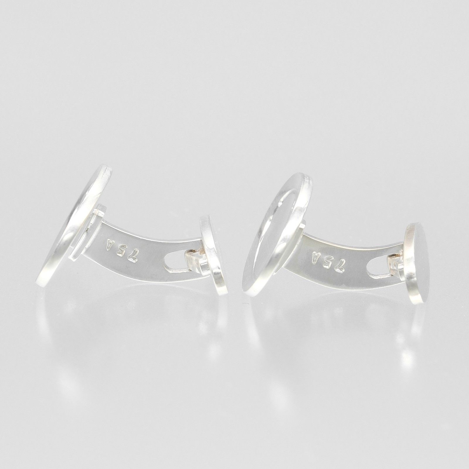 Other Other Georg Jensen 75A Silver 925 Cufflinks Metal Cufflinks 75A DUTY FREE for USA Size ONE SIZE - 4 Thumbnail
