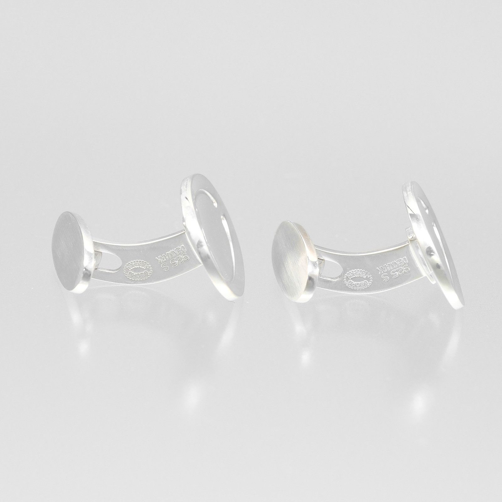 Other Other Georg Jensen 75A Silver 925 Cufflinks Metal Cufflinks 75A DUTY FREE for USA Size ONE SIZE - 5 Thumbnail