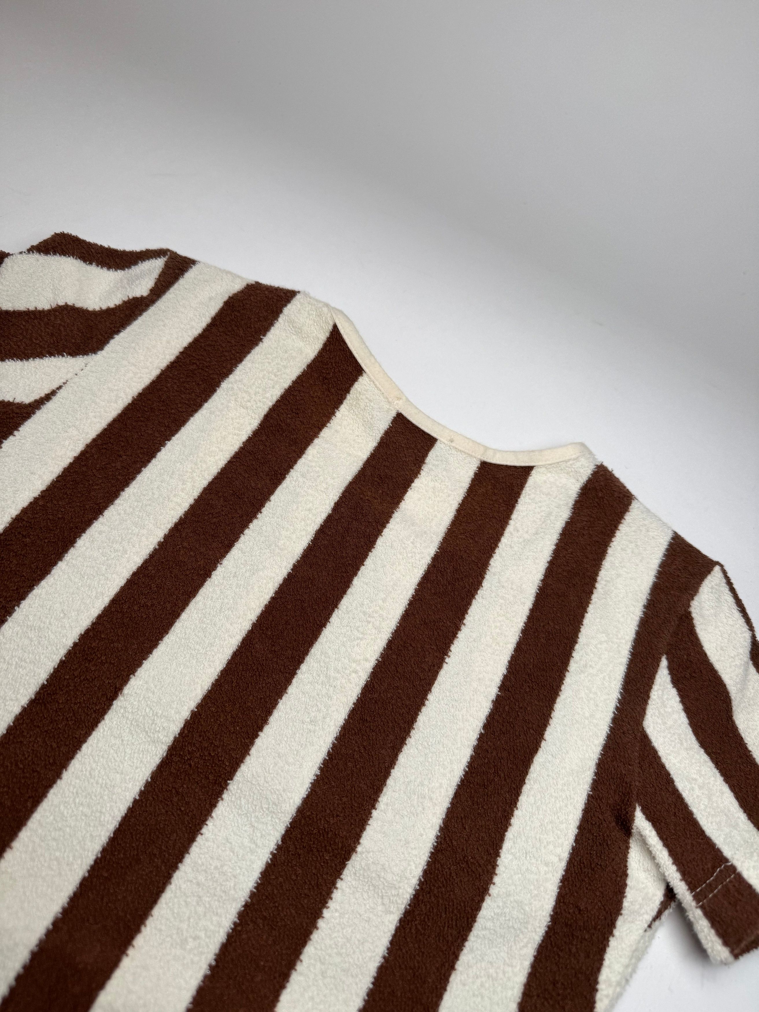 Fendi Vintage Roma Striped Shirt white brown 36/S Size S / US 4 / IT 40 - 11 Thumbnail