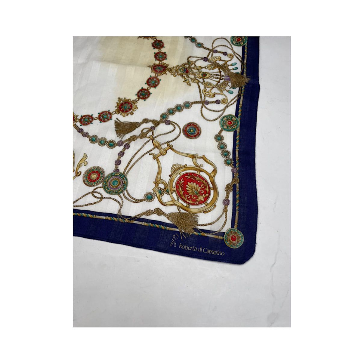 Roberta di Camerino Multicolour Silk Scarf Size ONE SIZE - 2 Thumbnail