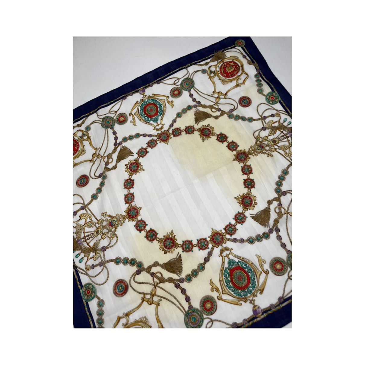 Roberta di Camerino Multicolour Silk Scarf Size ONE SIZE - 3 Thumbnail