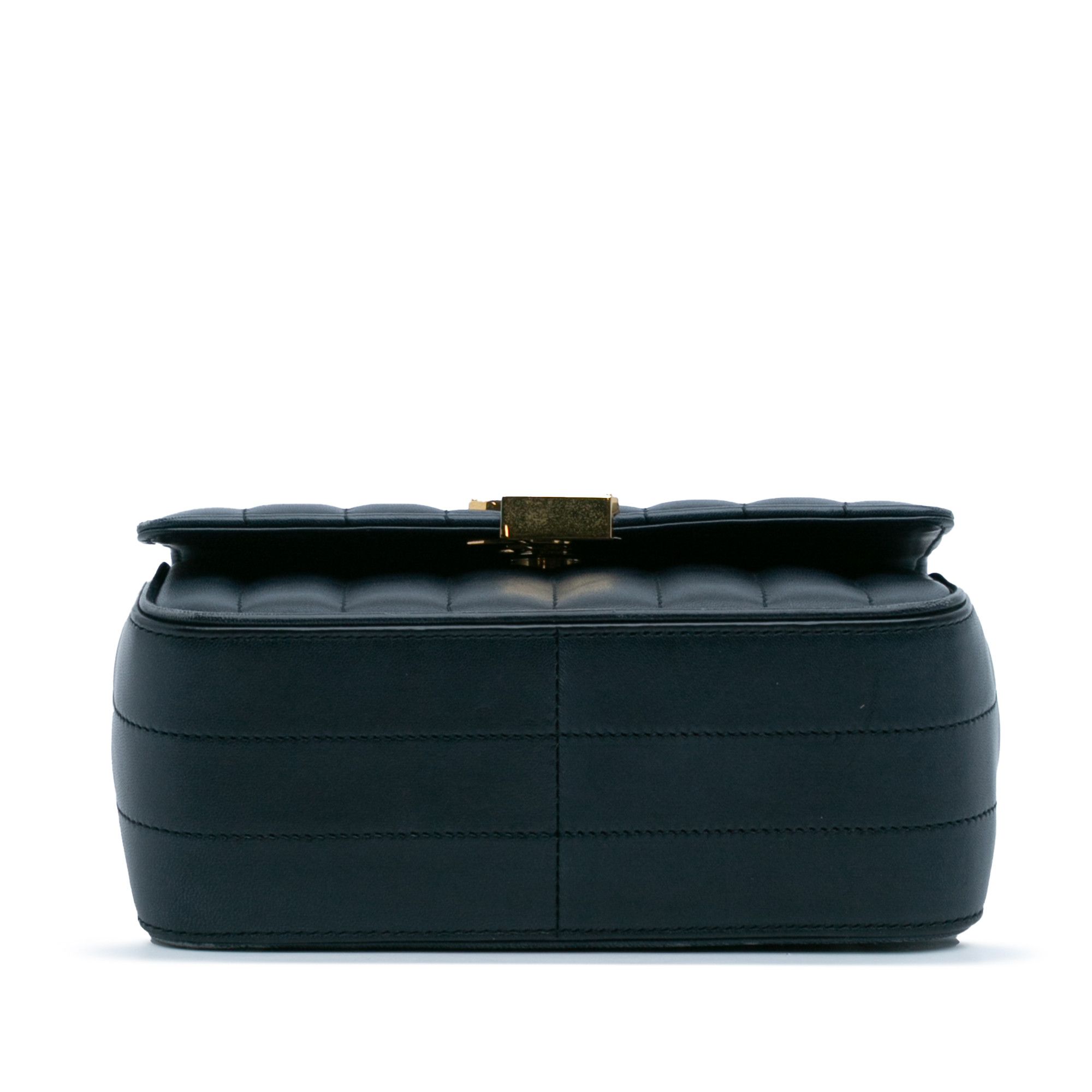 Yves Saint Laurent Yves Saint Laurent Medium Lambskin Monogram Vicky Chain Bag Size ONE SIZE - 3 Thumbnail