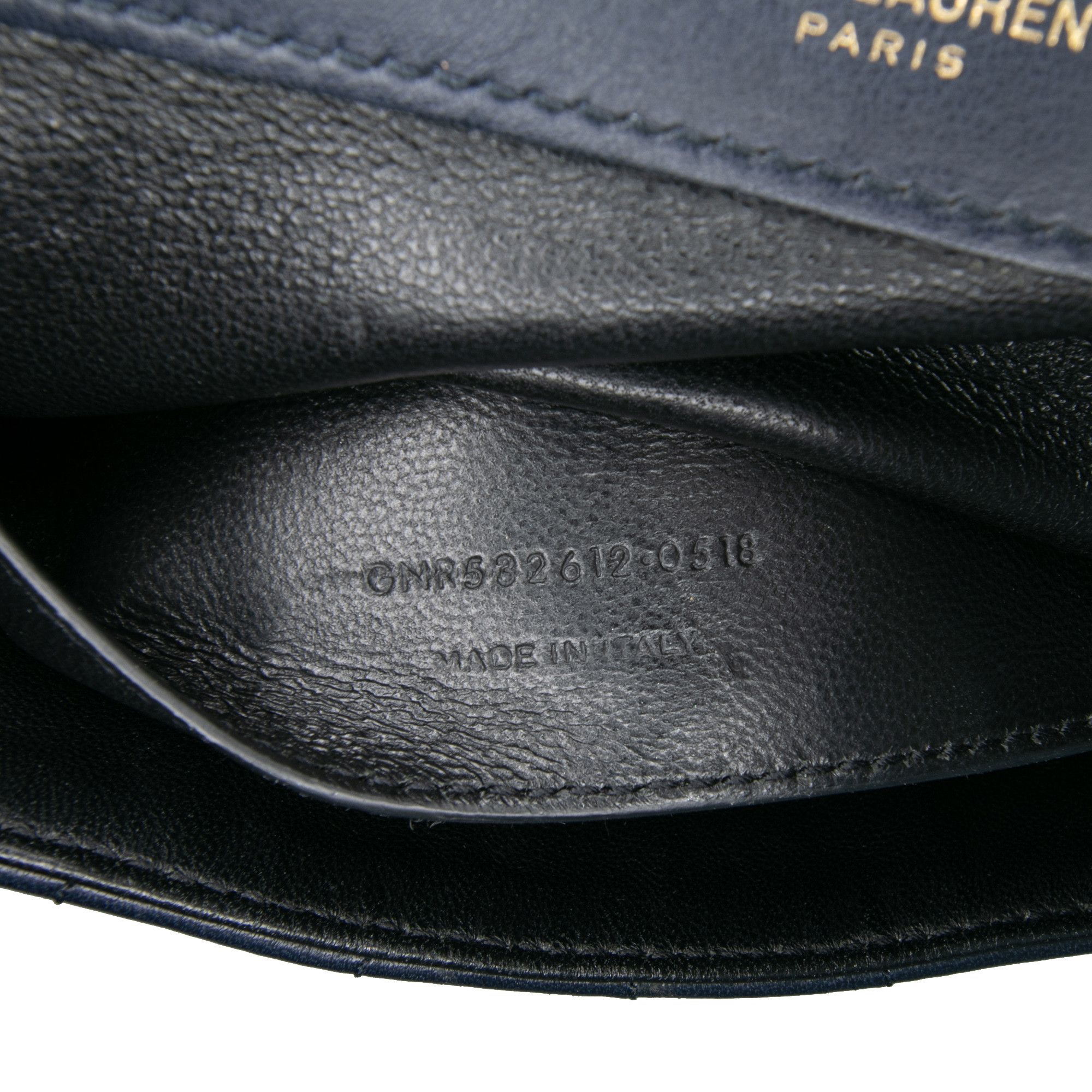Yves Saint Laurent Yves Saint Laurent Medium Lambskin Monogram Vicky Chain Bag Size ONE SIZE - 6 Thumbnail