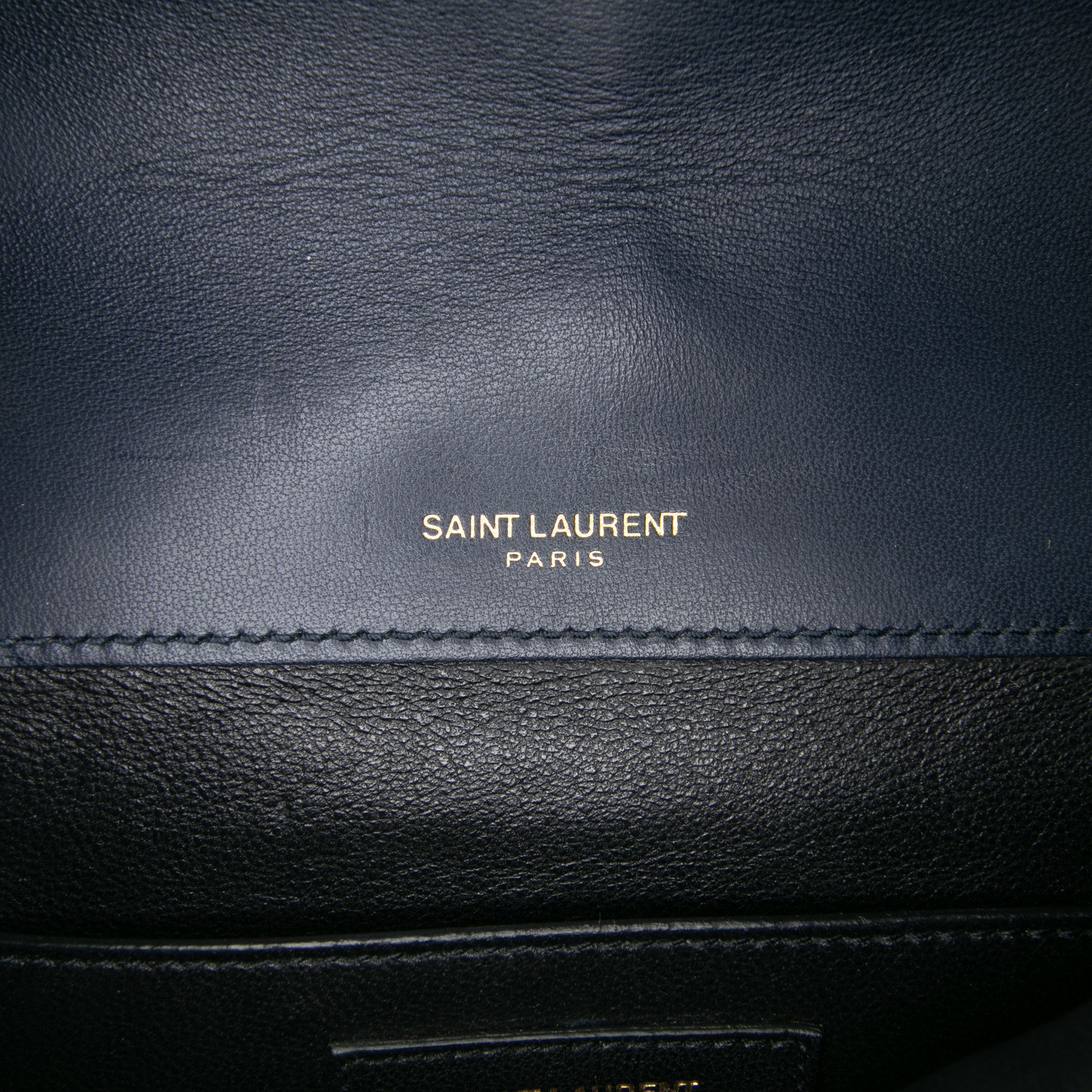 Yves Saint Laurent Yves Saint Laurent Medium Lambskin Monogram Vicky Chain Bag Size ONE SIZE - 5 Thumbnail
