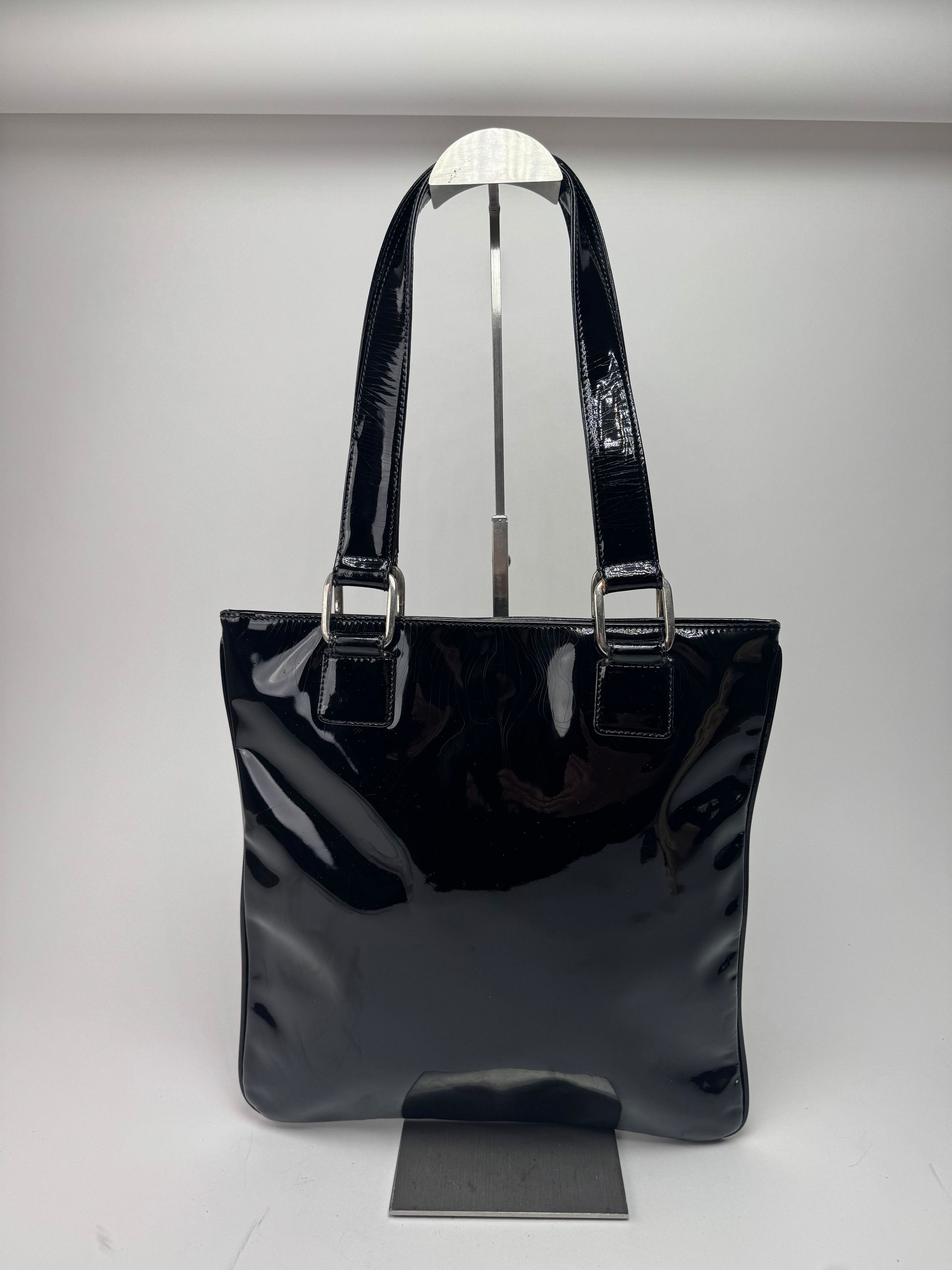 Loewe Vintage Patent Leather Madrid Bag black Size ONE SIZE - 14 Thumbnail