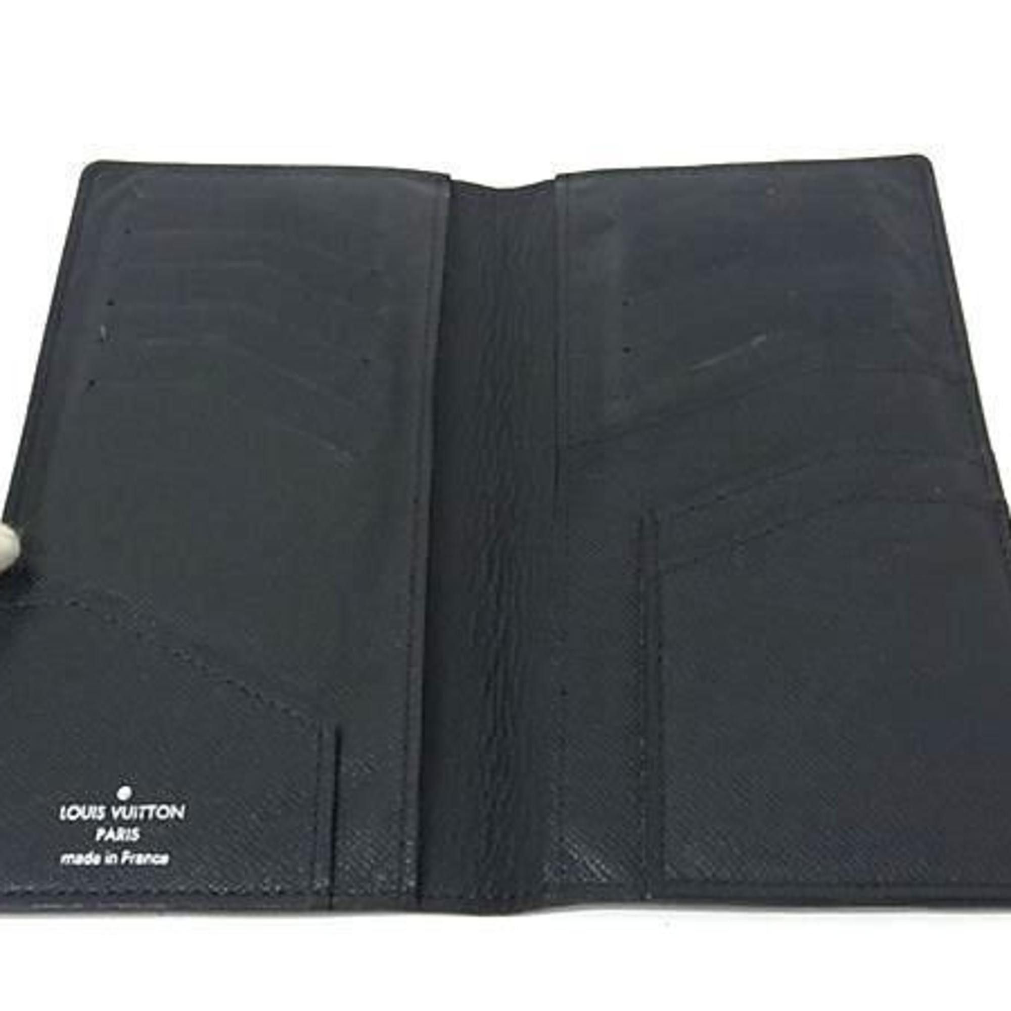 Louis Vuitton Louis Vuitton Portefeuille Long Wallet M32607 Dark Navy Taiga Men's Bifold Size ONE SIZE - 4 Thumbnail