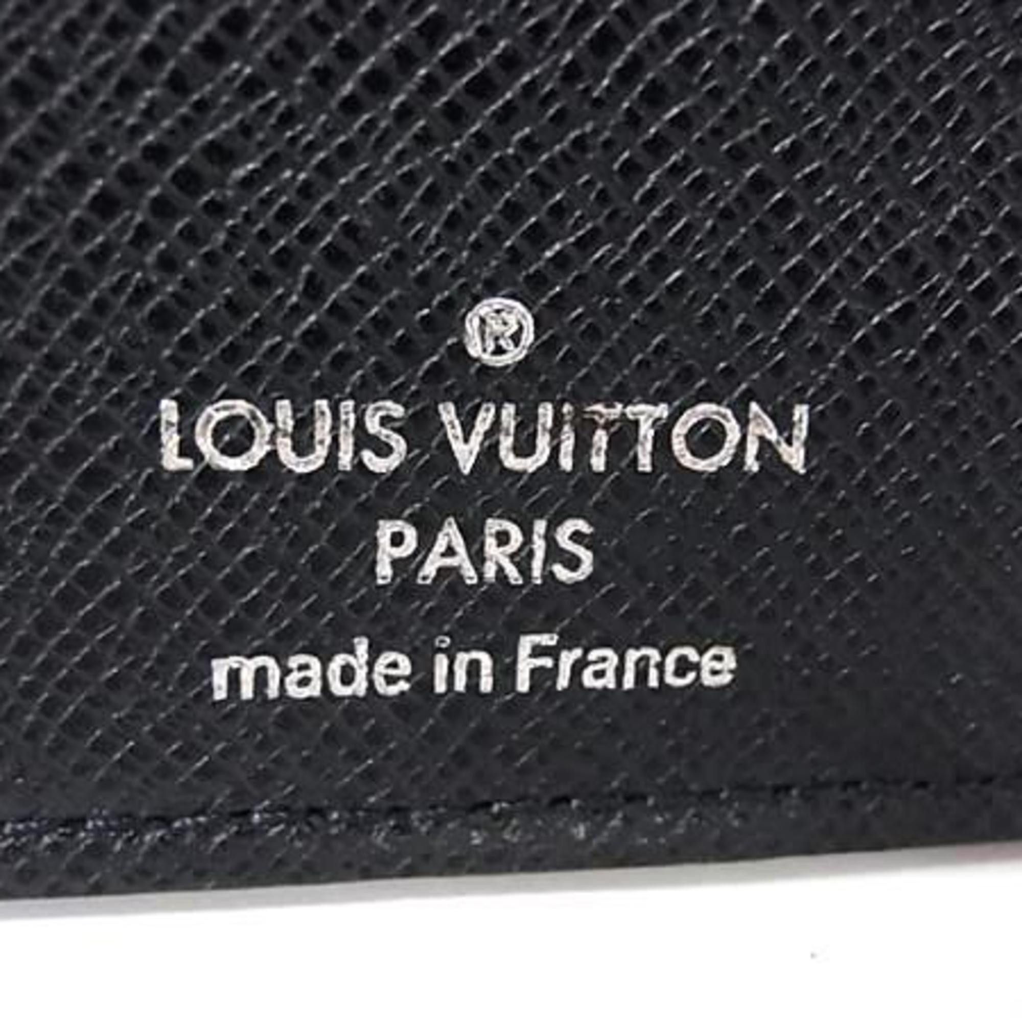 Louis Vuitton Louis Vuitton Portefeuille Long Wallet M32607 Dark Navy Taiga Men's Bifold Size ONE SIZE - 2 Thumbnail