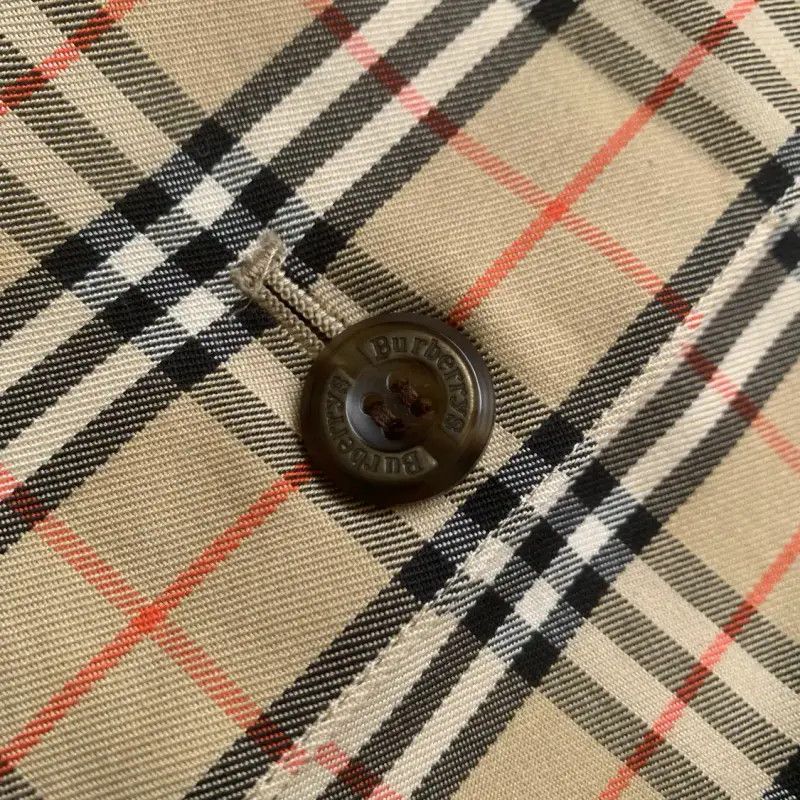 Burberry Burberry Women's Khaki Cotton Midi Skirt Size 23" - 2 Thumbnail