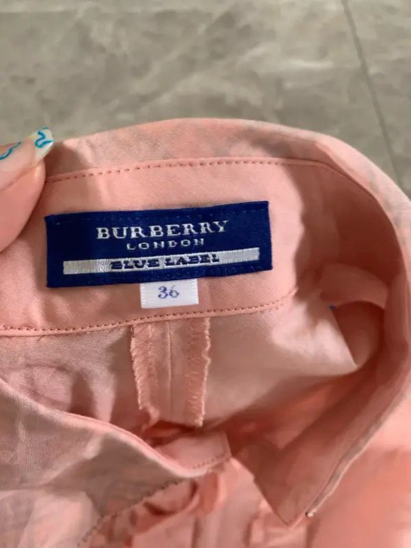 Burberry Burberry Pink Sleeveless Cotton Blend Top Size S / US 4 / IT 40 - 6 Thumbnail
